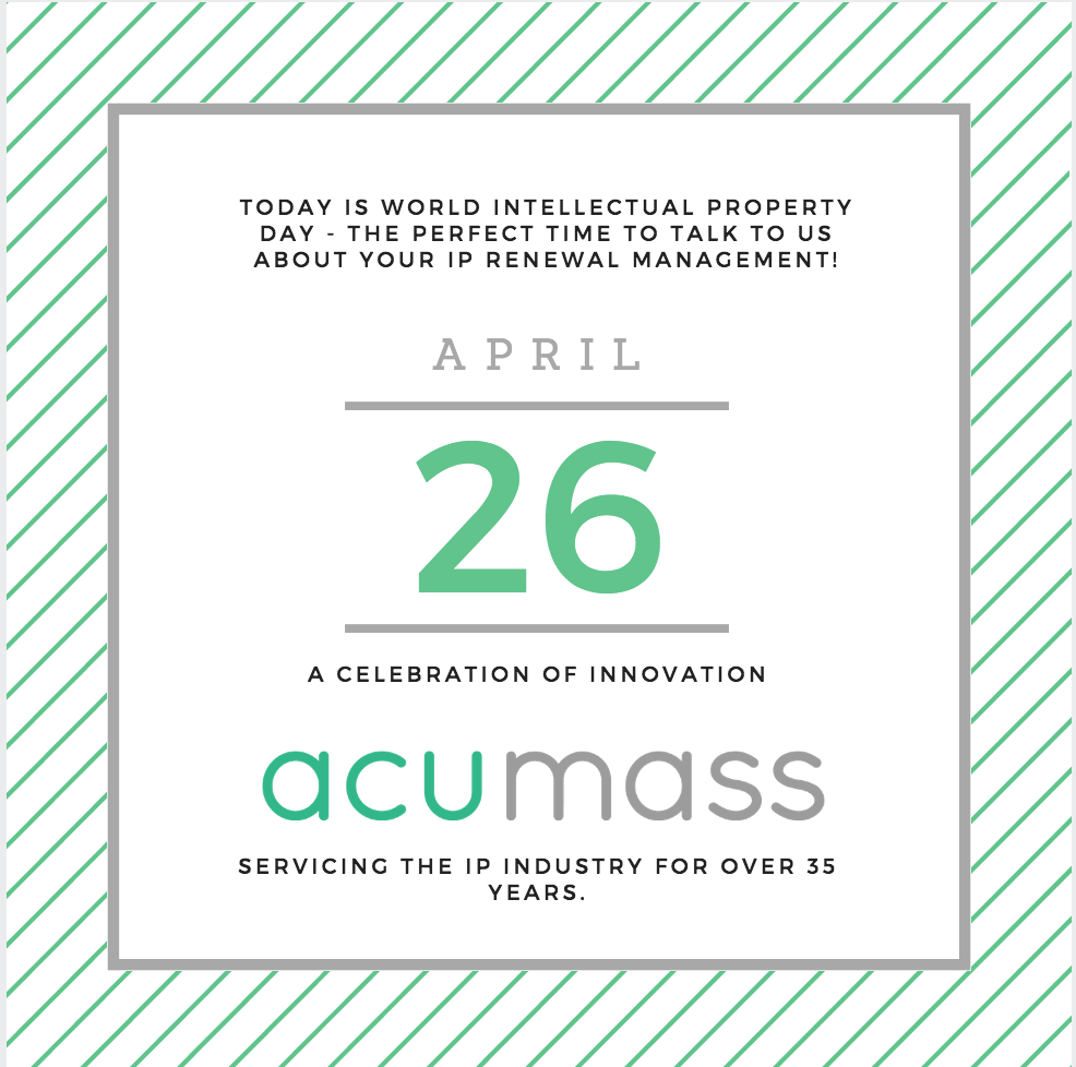 Happy World Intellectual Property Day!